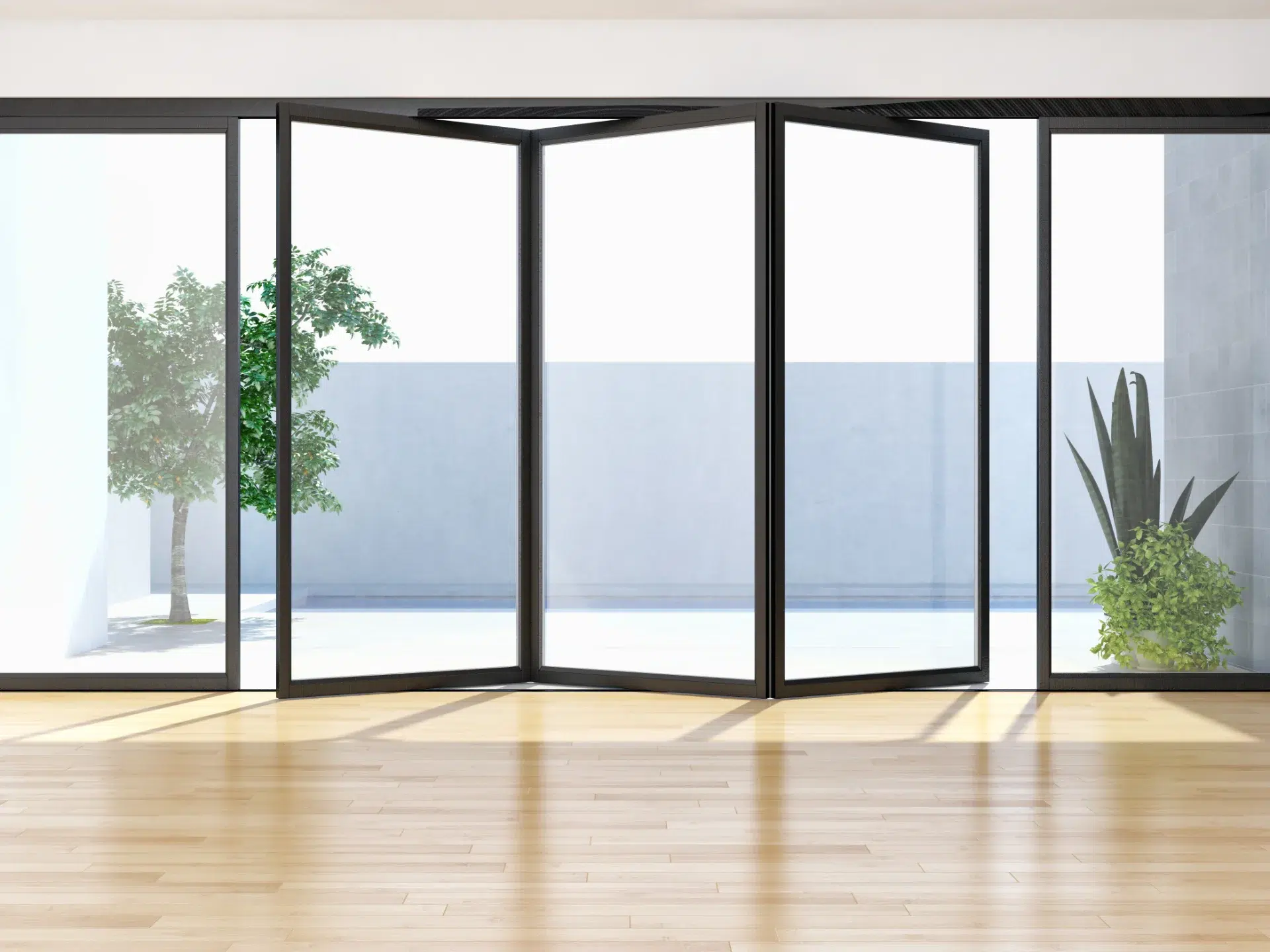 VLX 100 Bifold / Folding Door in San Diego, CA | Westlight Windows San Diego - detail 1