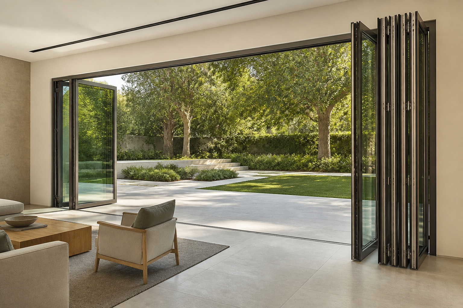VLX 100 Bifold / Folding Door in San Diego, CA | Westlight Windows San Diego - detail 3