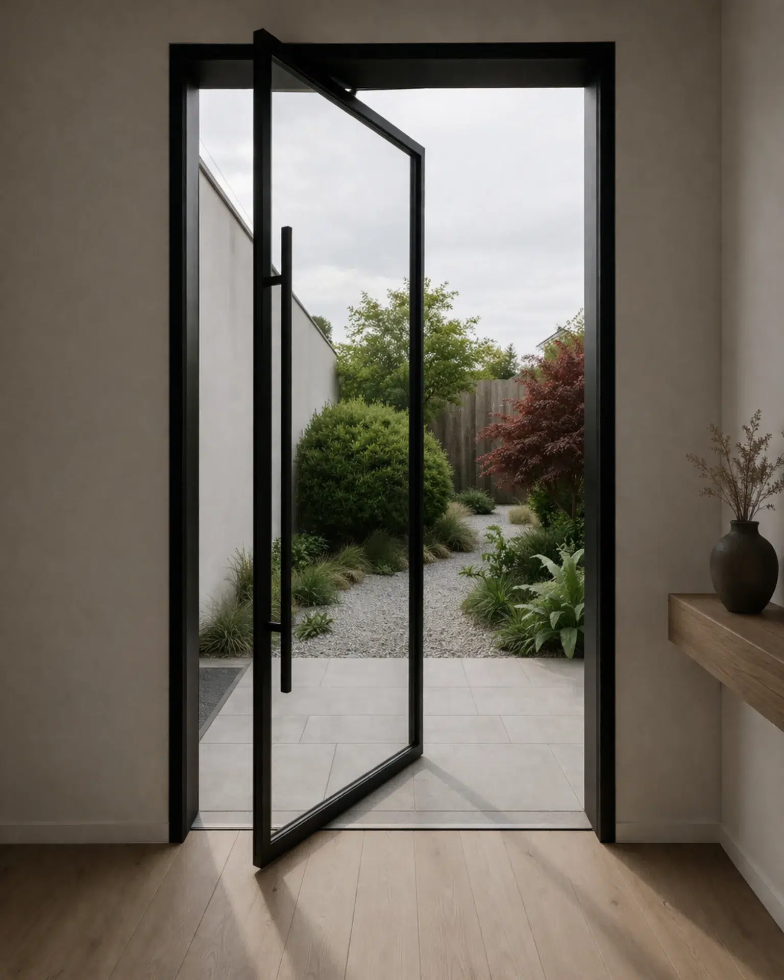 VLX 100 Pivot Door in San Diego, CA | Westlight Windows San Diego - detail 1
