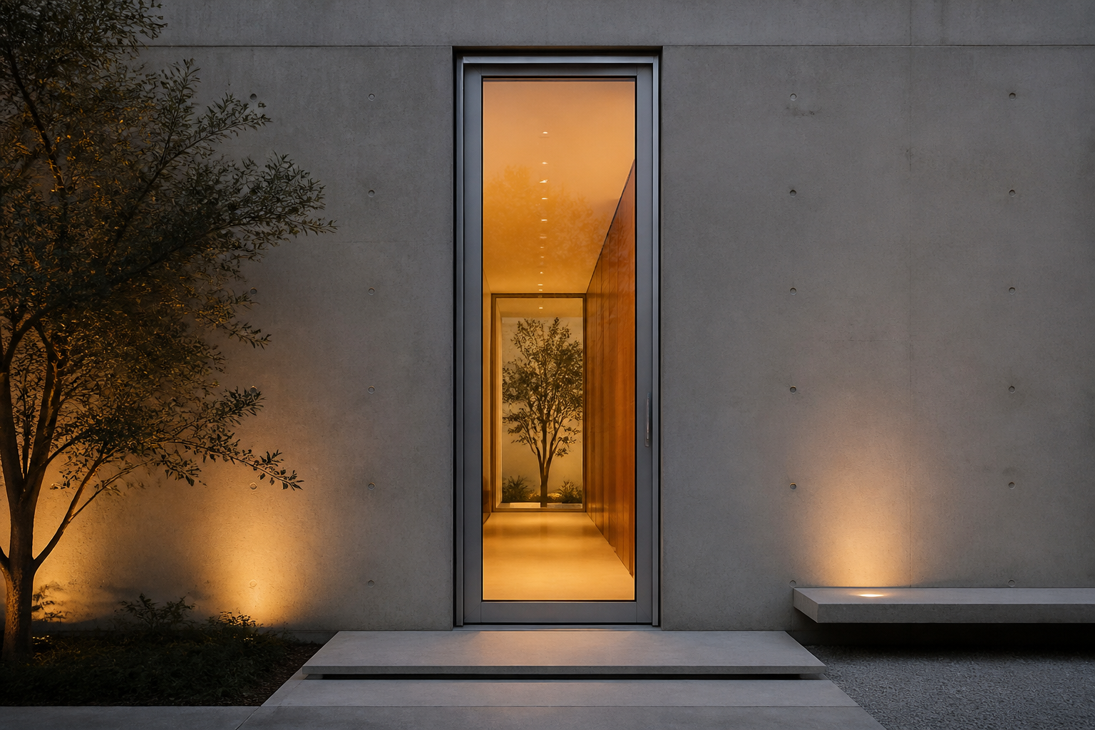 VLX 100 Pivot Door in San Diego, CA | Westlight Windows San Diego - detail 2